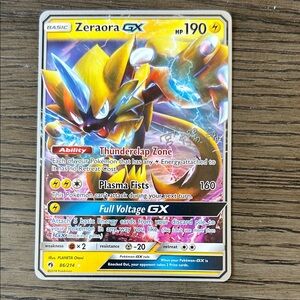 Zeraora GX Pokémon Card